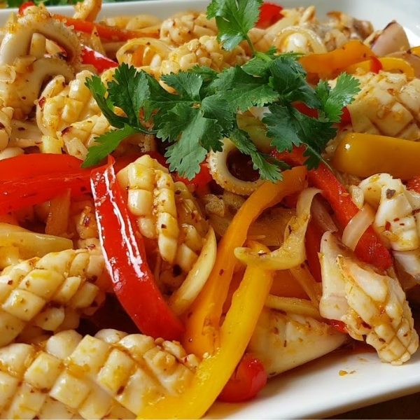 Mực ống cấp đông